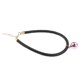 thumbnail image 4 of Pet Bell Collars Puppy Cat Adjust Necklace Collar Dog Collar Leash Black, 4 of 5