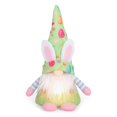thumbnail image 1 of Gnomo de Pascua, decoración hecha a mano, luces de conejito de primavera, Tomte sueco, adorno de felpa para el hogar, figuritas de conejo, regalos, 1 of 4