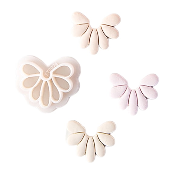 Design Soft Pottery Earring Mold Aestheticism Petal Jewelry Pendant Clay Modeling Die-Cutting Hand-Made Tools