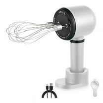 Electric Hand Mixer,Wireless Portable Hand Whisk with Rechargeable 3 Speeds and 2 Whisk for Baking Whisk Milk Cream