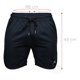 thumbnail image 3 of Short Deportivo para Hombre, Azul, Ajustable Flexible Bolsillos Prácticos Tela Dri-Fit M Red Baboon Fit Gray, Short Deportivo para Hombre, 3 of 4