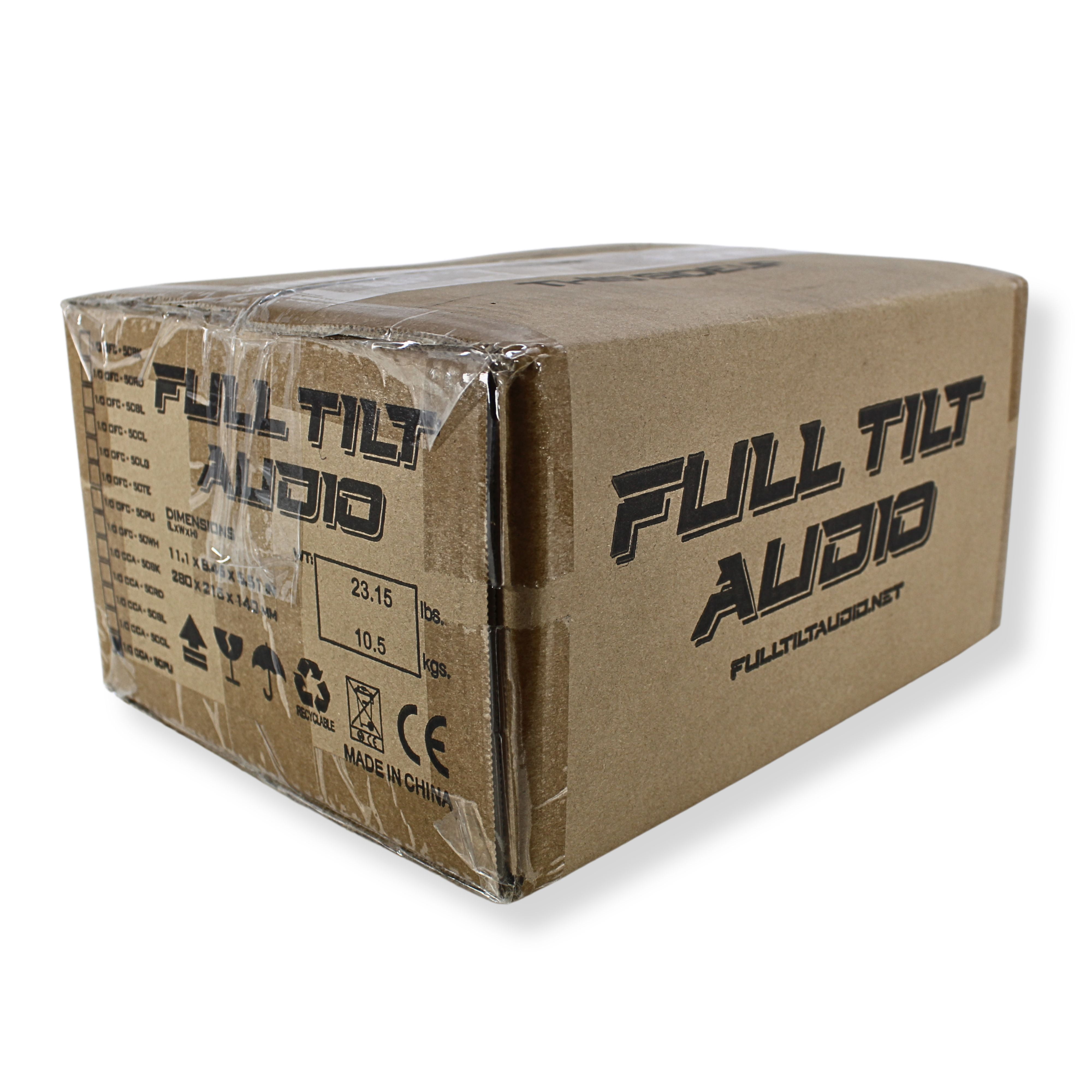 Full Tilt Audio 1/0 Gauge Copper Clad Aluminum Power/Ground Wire Purple Lot (Full Spool)
