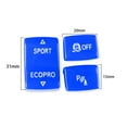 thumbnail image 4 of Car Console Side Switch Button 2S F22 F23 2014to 2018 Blue, 4 of 8