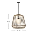 thumbnail image 3 of 10394BK Hinkley Lighting Arlen - 12W 1 LED Outdoor Large Hanging Pendant-23 Inch Tall and 24 Inch Wide, 3 of 12