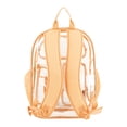 thumbnail image 5 of Eastsport Unisex 16" Junction Cargo Clear Backpack, Cantaloupe, 5 of 7