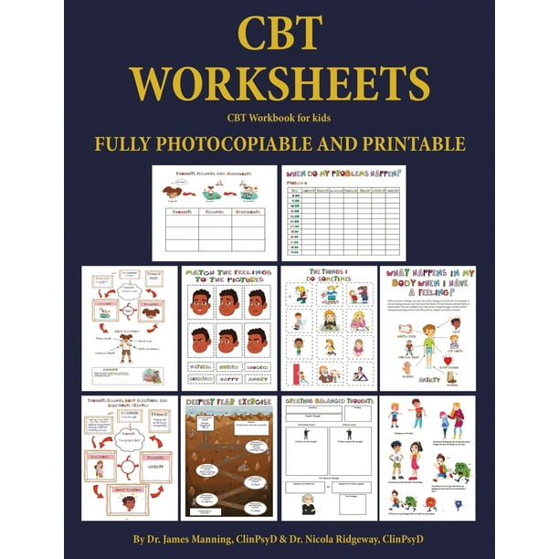 cbt worksheets cbt workbook for kids cbt worksheets cbt worksheets for child therapists in training cbt