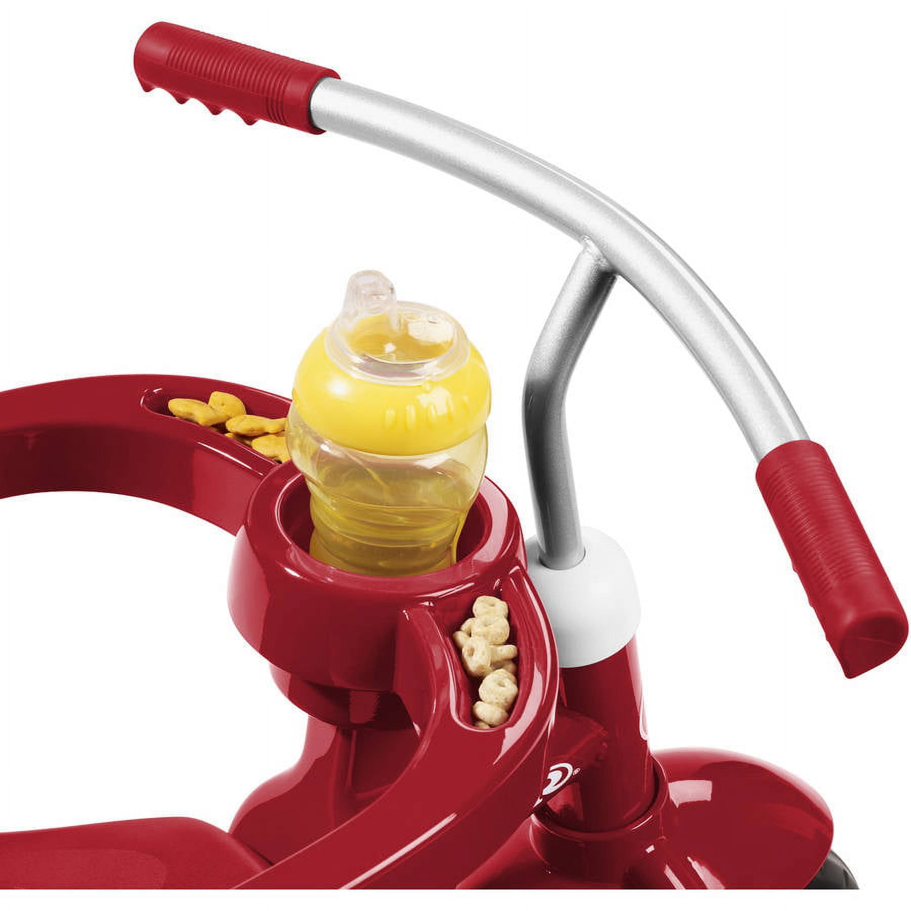 Radio Flyer Red All Terrain 4 in 1 Stroll N Trike Classic Rider Ready Ride Tricycle with Air Tires Walmart