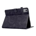 thumbnail image 6 of ELEHOLD Case For Lenovo Tab M9 2023 Embossed Flowers and Birds Leather Tablet Case, Slim Back Smart Cover, Full Body Protection, Kickstand,with Card Pocket, Black, 6 of 10