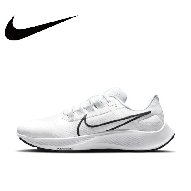 Zapatillas de running Air Zoom Pegasus 38, cómodas y ligeras, color negro, para hombre