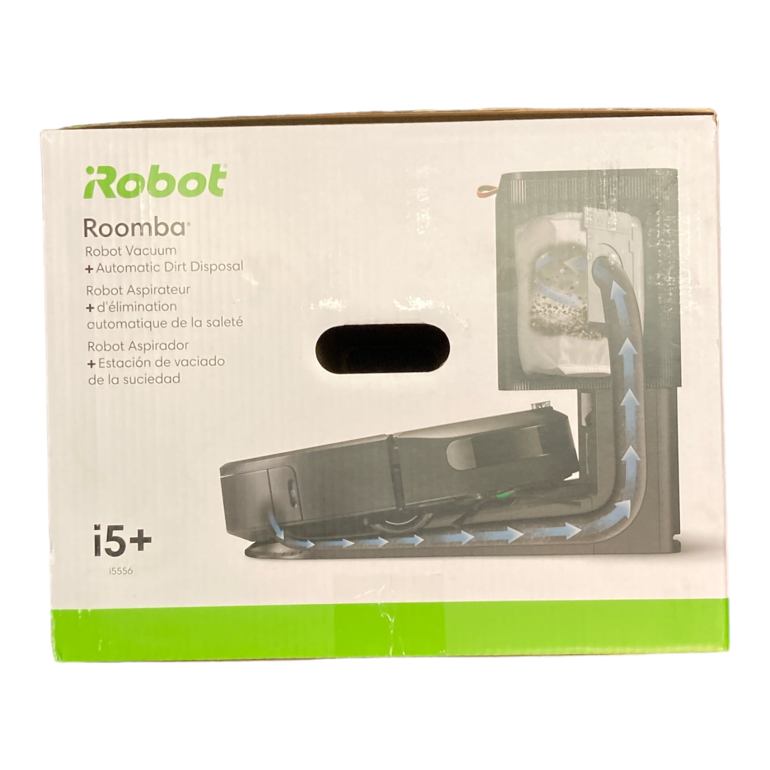 iRobot i5+ i5556 Self-Emptying Robot Vacuum with Clean Base iRobot i5+ i5556 Self-Emptying Robot Vacuum with Clean Base