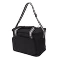 thumbnail image 3 of Bolsa de almuerzo para estudiantes, bolsa de almuerzo negra de 15 l, bolsa de almuerzo con aislamiento, bolsa bento, uso conveniente, 3 of 12