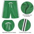 thumbnail image 3 of Resinta 4 Pack Toddler Boy Mesh Active Shorts Quick Dry Athletic Performance Basketball Shorts, 3 of 6