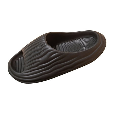 

Larisalt Flip Flops For Men Mens Thong Sandals Indoor and Outdoor Beach Flip Flop Black