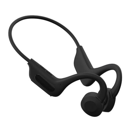 Open-Ear Bluetooth Bone Conduction Sport Headphones - Sweat Resistant Wireless Earphones for Workouts and Running - Built-in Mic