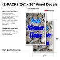thumbnail image 2 of Fresh Steamer Clams (2-PACK) 24" x 36" Vinyl Decals | Sign Insert Peel & Stick Decals Stickers Window Signs, 2 of 2