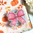 thumbnail image 4 of Aesthetic Pink Bow Ribbon Phone Grip - Coquette Style Phone Stand - Cute Soft Girl Accessory - Pink Pastel Phone Holder for Smartphones - Romantic Valentine Gift - Trendy Girly Tech Decor, 4 of 4