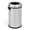 Open type-Stainless, variant on Basics Round Stainless Steel Trash Can with Open Swing lid, Large Kitchen Round Can - 65 Litre/ 17.2 Gallon, Silver, Black,White