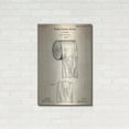 thumbnail image 3 of Luxe Metal Art 'Toilet Paper Roll Vintage Patent Blueprint,' Metal Wall Art, 24"x36", 3 of 9