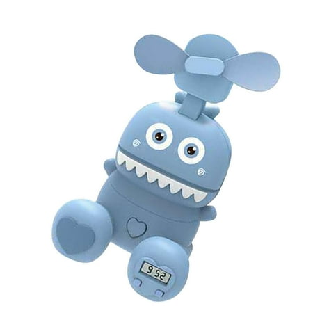 

Kids Animal Design Fan Mini Handhold USB Recharging Cooling Fan (Random Color)