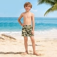 thumbnail image 6 of ATOGUTA Swim Shorts for Boys with Liner Bathing Suits Summer Quick Dry Swimwear Swim Trunks Size 5T-14, Camouflage, 6 of 6