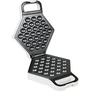 Cucina Pro Bubble Waffle Maker- Electric Nonstick Hong Kong Egg Waffler Iron Griddle w Ready Indicator Light- Ready in under 5 Mins w Recipe Guide- Homemade Ice Cream Cones