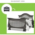 thumbnail image 4 of Full-Size Conversion Kit Bed Rails for Baby Appleseed & Eco-Chic Cribs (Slate, Option 1), 4 of 5
