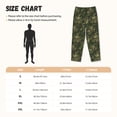 thumbnail image 3 of Balery Green Camouflage Skull Pantalones de pijama para mujer, pijamas ultraligeros, pantalones de estar por casa-Medium, 3 of 6