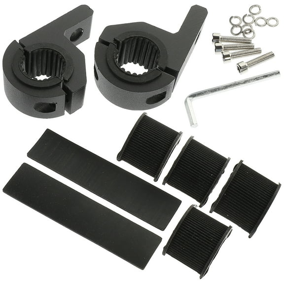 Qnmwood Aluminum Light Bar Mounts for Motorcycle Rack