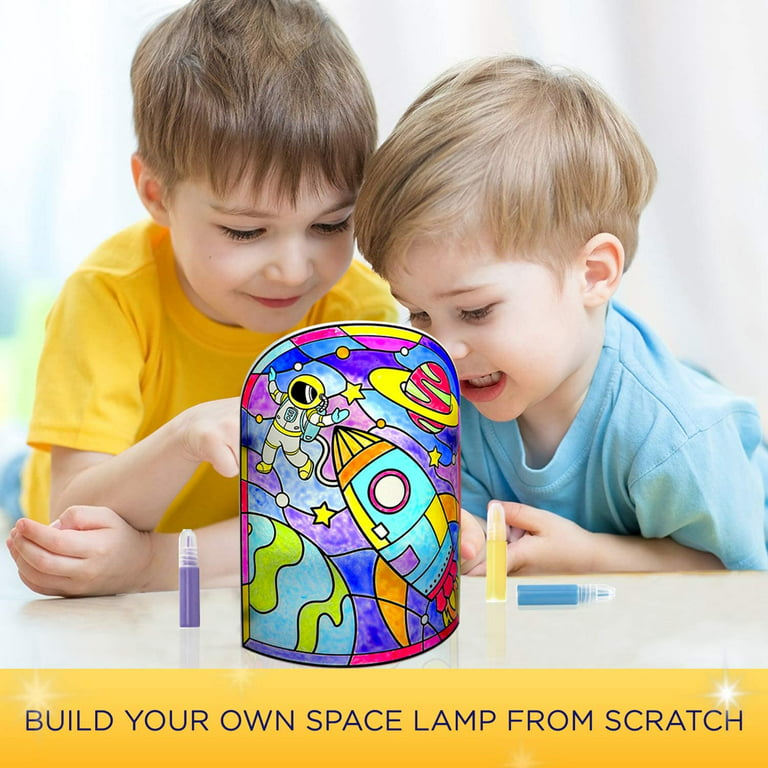 Paint Your Own Astronaut Lamp Art Kit, Night Light for Kids, Arts & Crafts  Kit Art Supplies for Kids Ages 9-12, Crafts for Teens Girls Boys,Boys