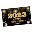 thumbnail image 1 of veasfak Happy New Year Banner 2023 Backdrop New Year Decor Background Cloth Banner Party StyleE, 1 of 9