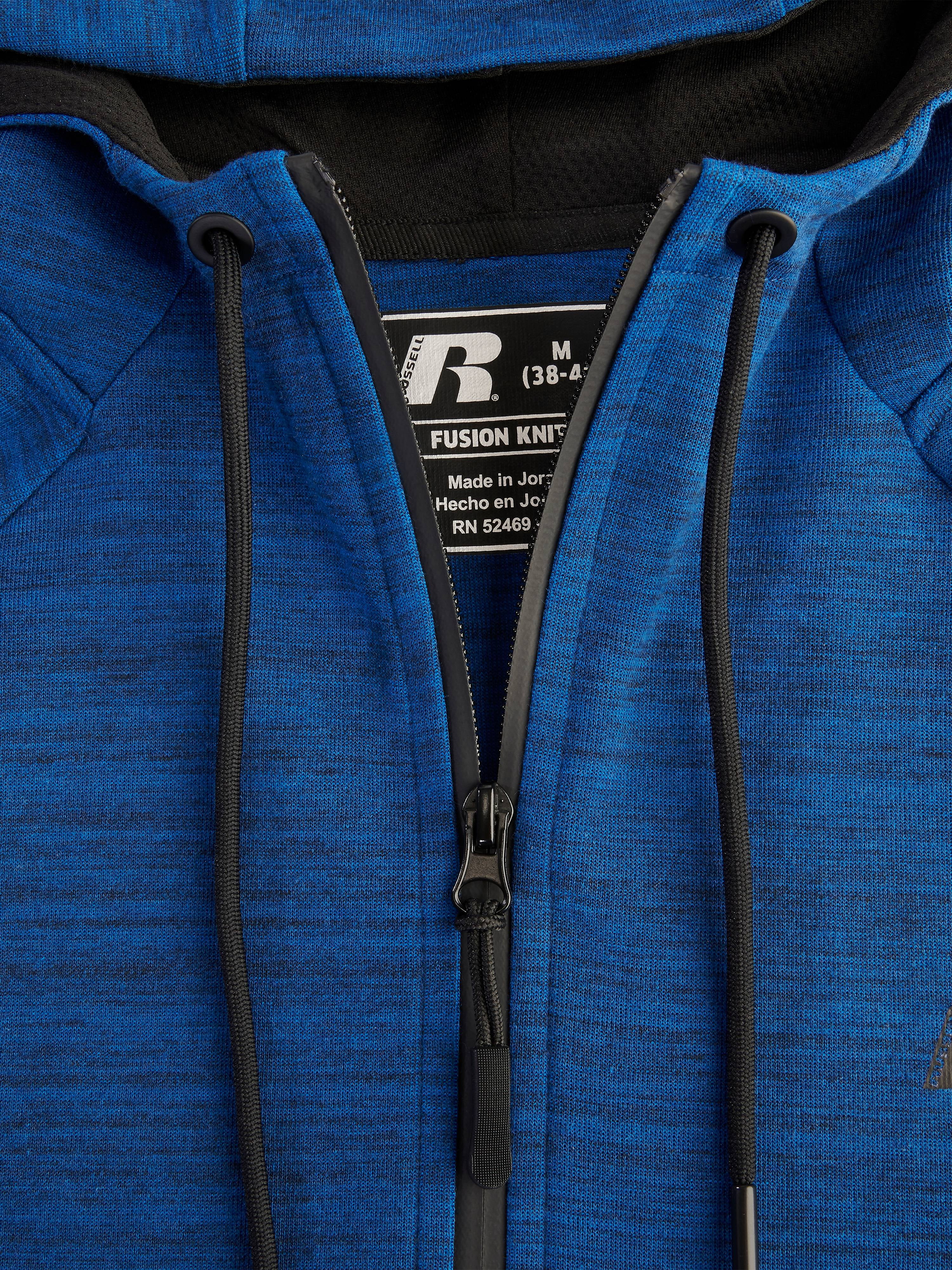 Russell Men s Double Knit Zip Up Jacket Walmart