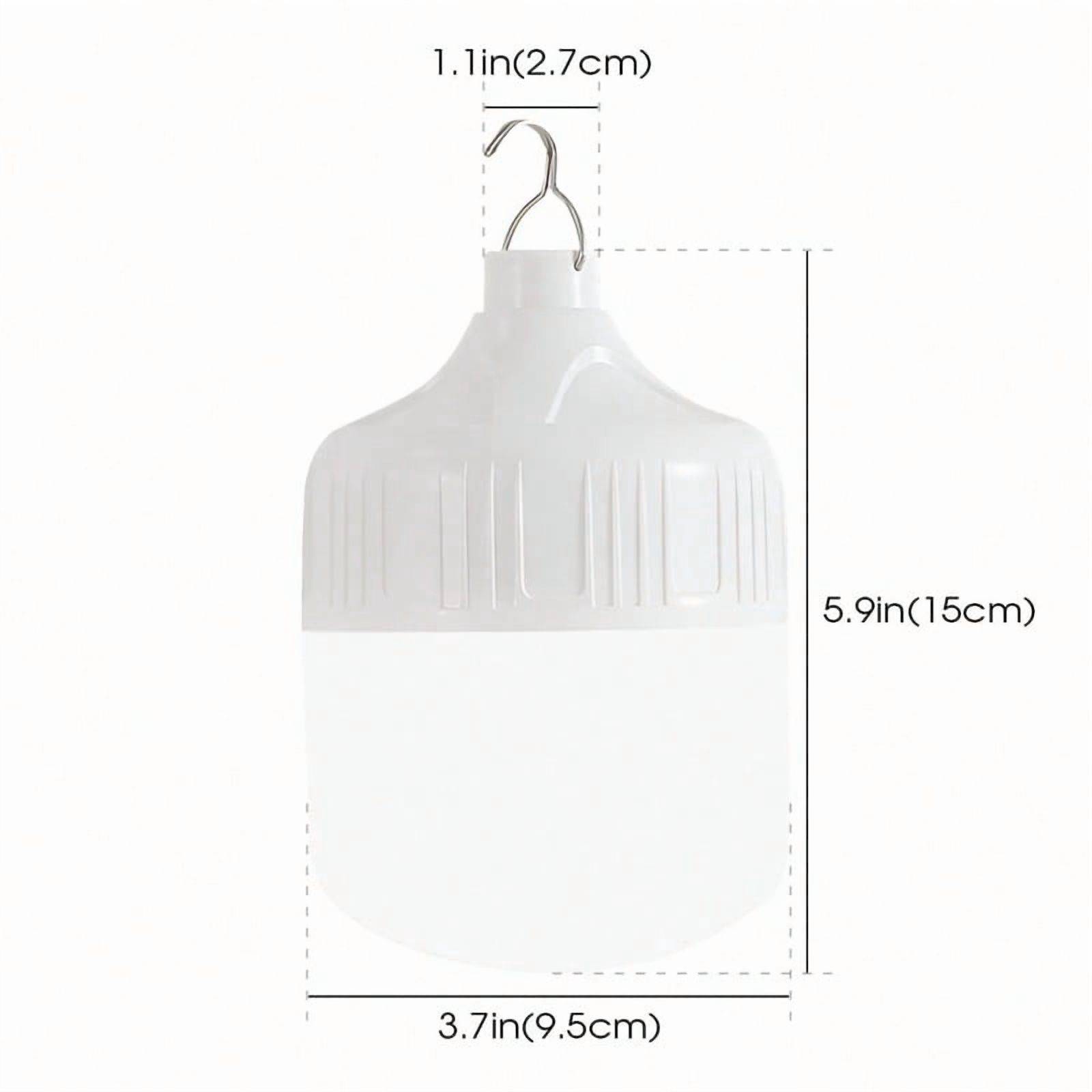 500mAh Camping Light, Rechargeable USB LED Bulb, Portable Emergency Lamp For Tent, Working Light