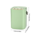 thumbnail image 3 of White & Green 1.8L Large Tank Humidifier for Bedroom, Ultrasonic Cool Mist Humidifier with 24H Runtime, Quiet Operation (28dB), Night Light, Plug-in Use for Home, Office, Nursery - 400g Lightweight, 3 of 6