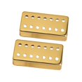 thumbnail image 5 of 2 Pieces 14 Holes Humbucker Pickup Cover for 7 String Electric Guitar Gold, 5 of 8