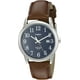 thumbnail image 1 of Reloj Analógico Easy Reader Timex TW2P75900 Resistente al Agua Banda Ajustable de Cuero Caja 38 mm Café/Plateado para Hombre Timex TW2P75900, 1 of 2