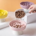 thumbnail image 3 of mdesiwst Raised Pet Slow Feeder Bowl, Ceramic Slow Down Eating Food Bowl, Anti Vomiting Food Dish for Small Medium Dogs & Cats, 3 of 8