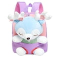 thumbnail image 2 of ibiyuan School Backpacks Cartoon Deer Print Lightweight Versatile School Bag for Ages 3rd 4th 5th 6th, Daycare, Playground, Daily Storage, 2 of 3