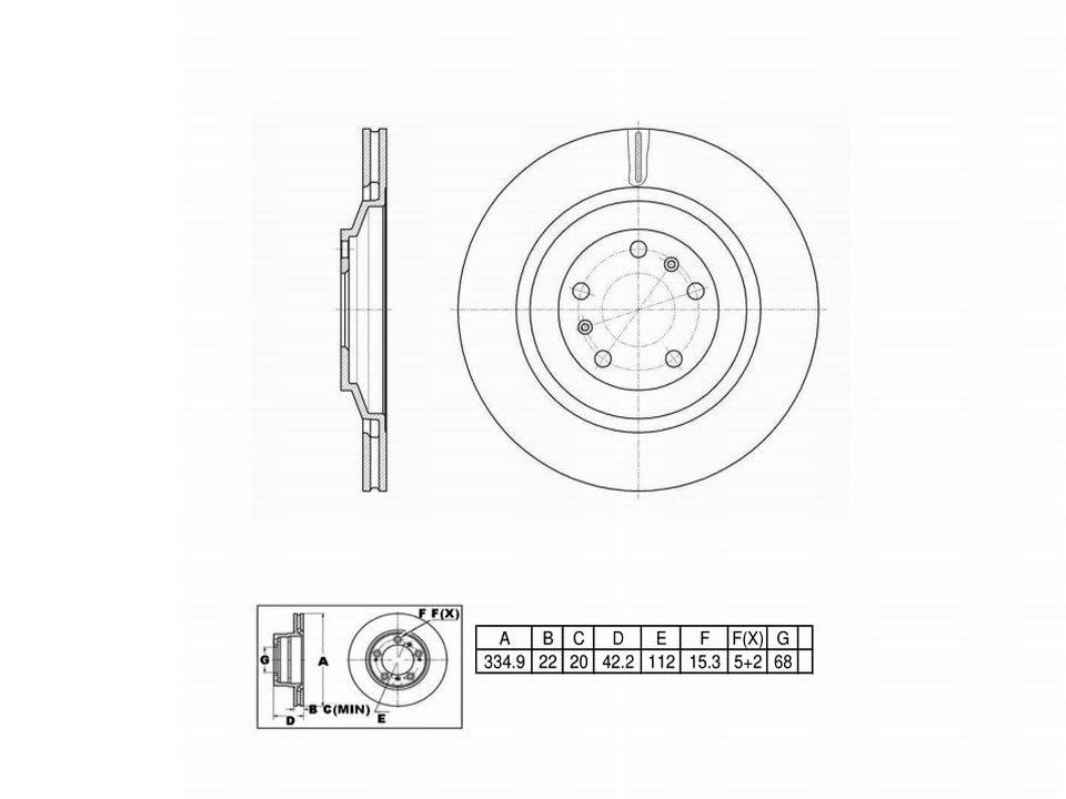 Winstop Brake Rotor, Rear WS246015, Audi A8 Quattro 2009-2004