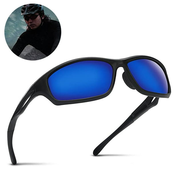 Polarized Sports Sunglasses for Men Women,Cycling Glasses,Ultra Light  Baseball Fishing Running Sunglasses