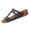 Dark Blue, variant on Women's Wedge Sandals Slip 2026 Summer Sandals with Metallic Accents Comfortable Dressy Platform Wedges Casual Daily Walking Red 8 Wide
