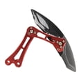 thumbnail image 1 of BUYISI Motorcycle Rear Aluminium Rear Mudguard Motorbike Carbon Fiber Printed Plastic 560G Motorcycle Mudguard Motor Turn Signal Part Red, 1 of 5