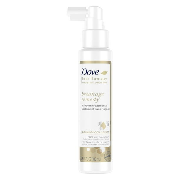 Dove Hair Therapy Leave On Hair Treatment Breakage Remedy, 3.38 fl oz