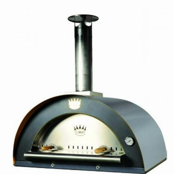 Clementi, Made in Italy, Family Black Roof Pizza Oven 60x80