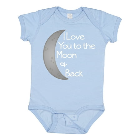 

Inktastic I Love You to the Moon & Back. Gift Baby Boy or Baby Girl Bodysuit