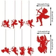 thumbnail image 3 of 8PCS Cupid Pendant Hanging Ornaments, Valentines Day Cupid Hanging Decoration Set, Romantic Valentine’s Day Wedding Decor, Front Door and Wall Hanging Decorations for Home Atmosphere, 3 of 6