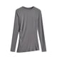 thumbnail image 2 of HongQid Womens Long Sleeve Shirts Crewneck Tops Loose Fit Stretch Casual Basic Fall T-Shirts, 2 of 9