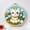 1, variant on Frog Needle Felting Set, Beginner Felt Painting Set, With Wool Felt Painting Set, Decorative Frame, Suitable for Home Decoration