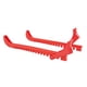 thumbnail image 4 of 2 protectores para patines de hielo, equipo de hockey sobre hielo, accesorio suave para patinaje sobre hielo Rojo, 4 of 9