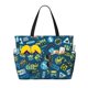 thumbnail image 1 of Fotbe Machinery Road Construction Bolsa de Viaje para Playa - Resistente al Agua, Bolsa Tote de Gran Capacidad y Ligera con 7 Bolsillos para Mujeres y Hombres, 1 of 7