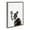 Gray, variant on Kate and Laurel Sylvie Animal Studio French Bulldog Framed Canvas Wall Art by Amy Peterson Art Studio, 18x24 Gray, Modern Dog Portrait Art for Wall